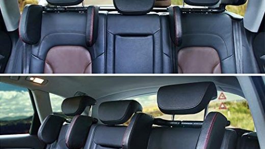Aukee Car Seat Pillow Headrest Neck Support Travel Sleeping Cushion for  Kids Adults Black – Aukee