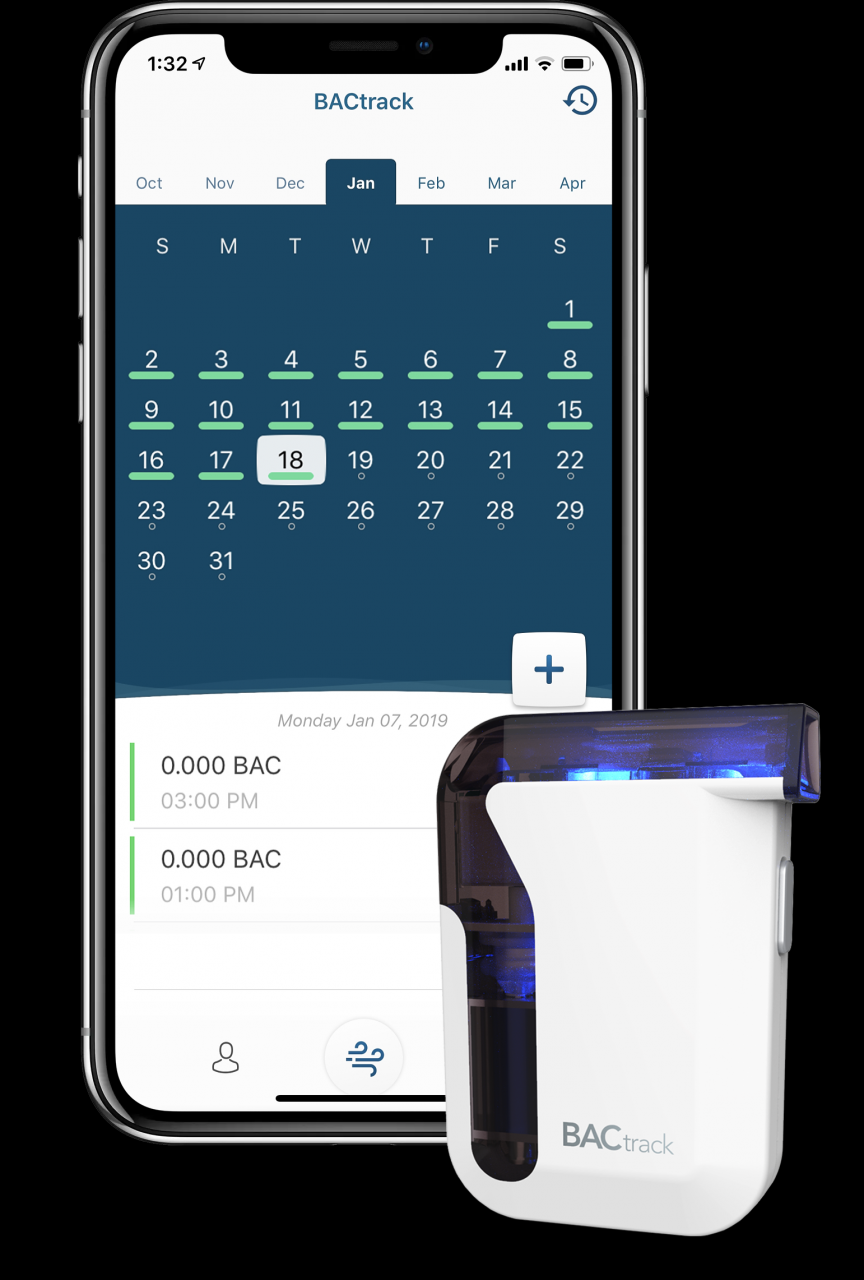 Remote Alcohol Monitoring for iOS - BACtrack View™