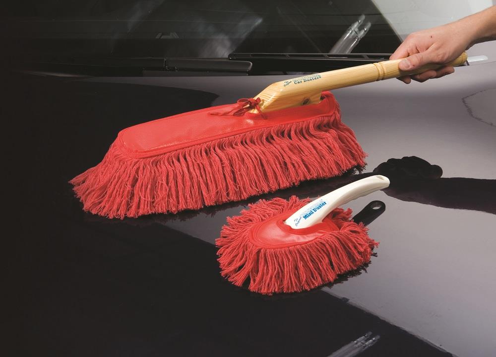 Auto Detailing Kit | California Car Duster with Wood Handle | Original  California Dash Duster for Sale