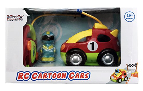 Cartoon R/C Race Car Radio Control Toy for Toddlers by Liberty Imports  (ENGLISH Packaging) – Super Secret Deals