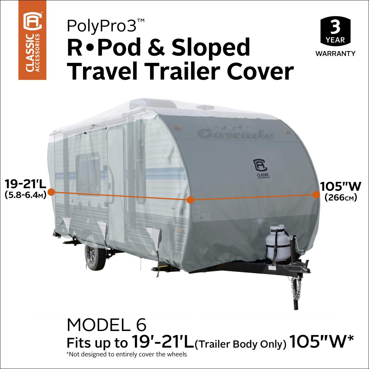 Fits 20-23 RVs Classic Accessories OverDrive PolyPro 3 Deluxe Class C RV  Cover RV & Trailer Covers Covers fcteutonia05.de