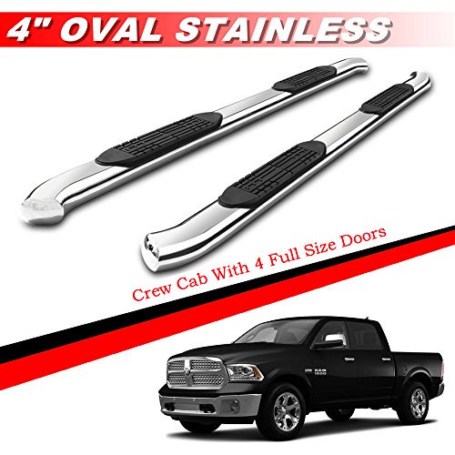 Mifeier 5 Curved Nerf Bars Side Steps Running Boards Fit 09-17 Dodge Ram  1500 Crew Cab With 4 Full Size Doors Exterior Accessories Automotive  guardebem.com