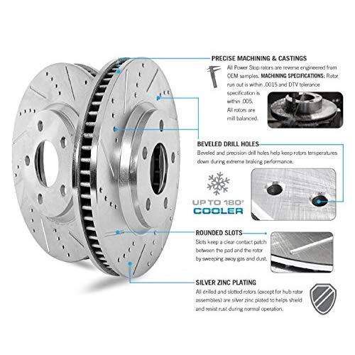 Power Stop K6268-36 Z36 Truck And Tow Front And Rear Brake Kit - Snapklik