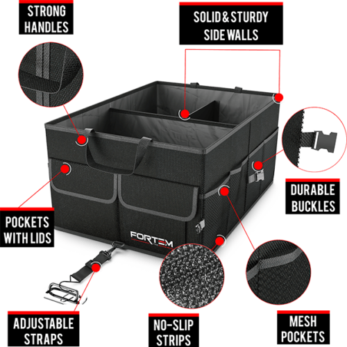 Car Trunk organizer | Fortem | Foldable Storage
