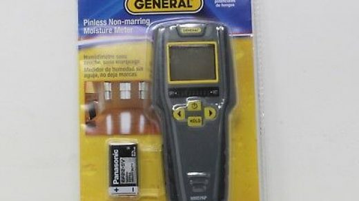 Pinless Moisture Meter,0-53Pct Softwood GENERAL MMD7NP Test, Measurement &  Inspection Test Meters & Detectors