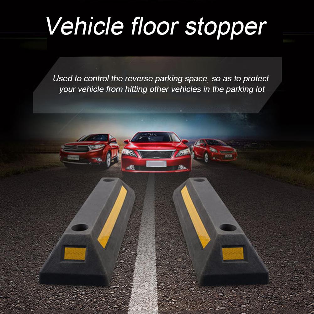Vehicle Floor Stopper Heavy Duty Parking Stopper Curbs Auto Wheel Guide  Block For Car Van Truck Parking Safety| | - AliExpress