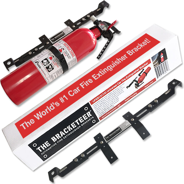 How To Mount Fire Extinguisher In Car - Bracketeer Review - Point Me By