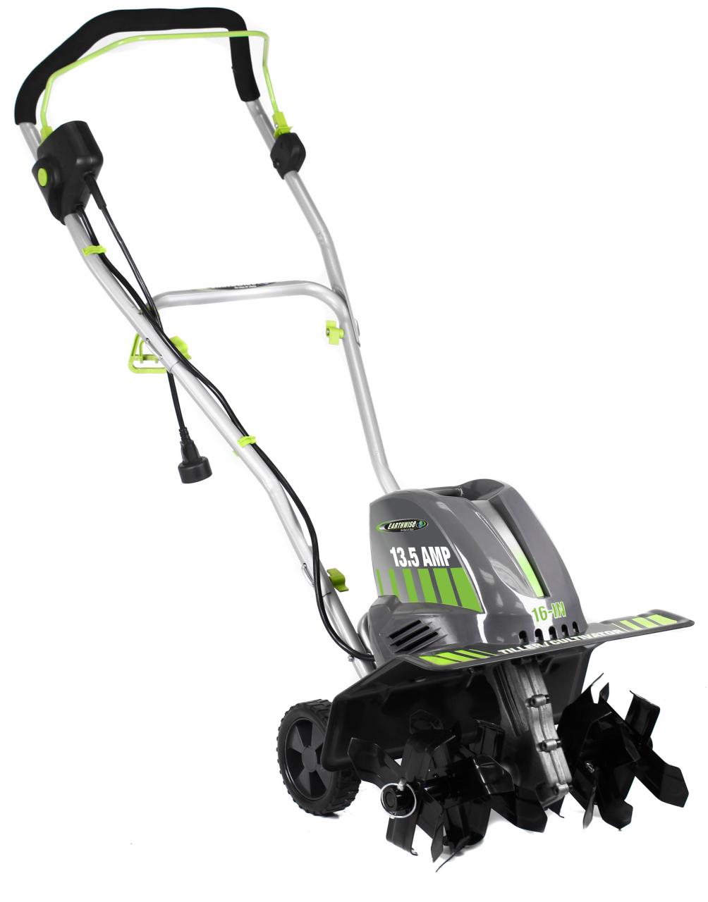 Earthwise TC70020 20-Volt 7.5-Inch Cordless Electric Tiller Cultivator,  (2AH Battery & Fast Charger Included) - Garden Season