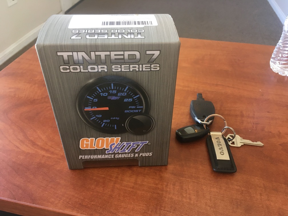 GlowShift's Tinted 7 Color 30 PSI Turbo Boost Gauge on ImportSauce.com