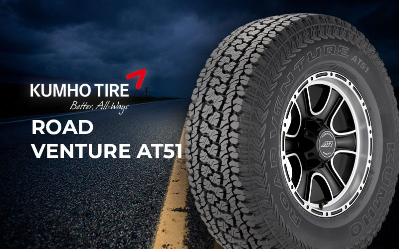 Kumho Road Venture AT51 Review: Best On/Off-Road All-Terrain Light Truck  Tire - The Tire Reviews
