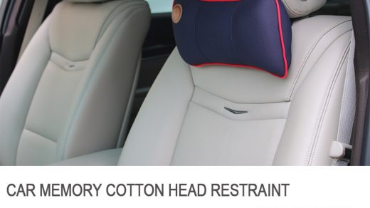 VIP Car Memory Foam Mesh Head Neck Rest Cushion Car Headrest Comfortable  Seat Parts & Accessories greatrace.com