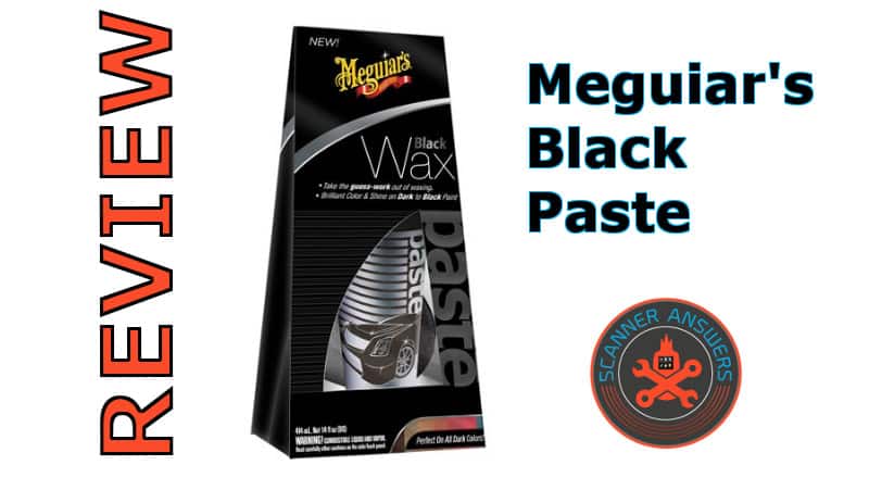 Meguiar's Black Paste Wax Review