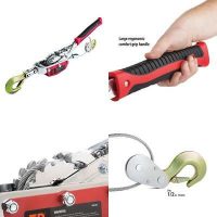 TEKTON 5547 4-Ton Dual Gear Power Puller Lever Hoist Come Along Cable NEW  Business & Industrial clacoaching Other Lifting Parts & Rigging
