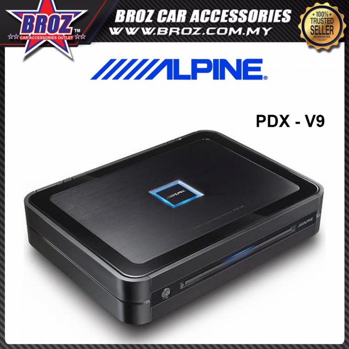 Alpine PDX - V9, 5 Channel Extreme Power Density Digital Amplifier