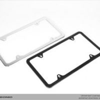 China Adjustable Carbon Fiber License Plate Frame with Spoon Logo - China License  Plate, Adjustable
