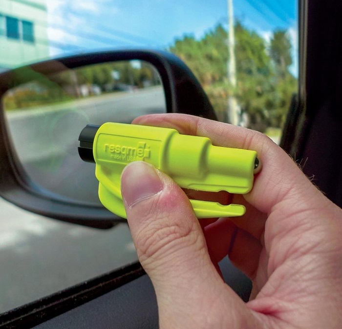 Resqme Keychain Car Escape Tool | Cool American Gifts