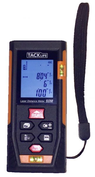 Tacklife HD60 laser distance measurer review - The Gadgeteer