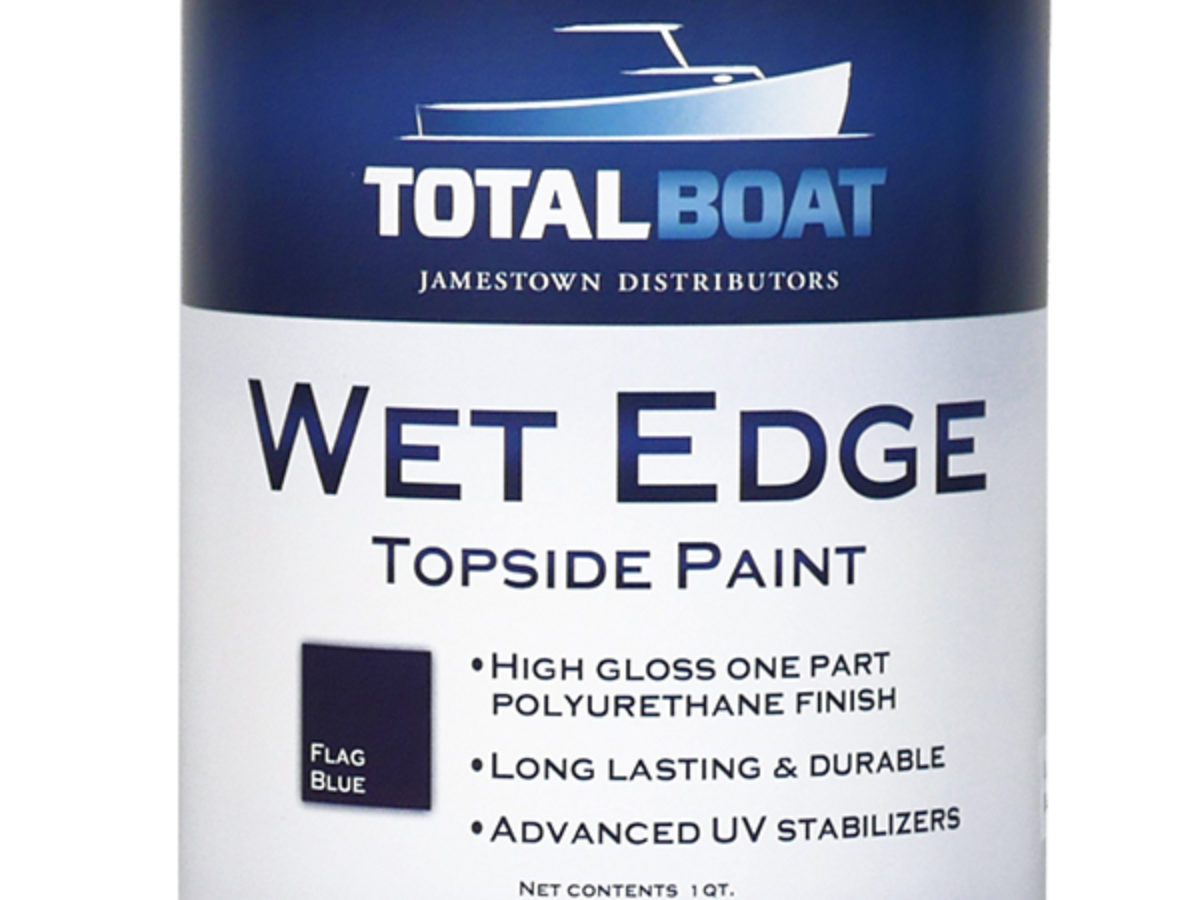 Buy TotalBoat - 365399 Wet Edge Marine Topside Paint for Boats, Fiberglass,  and Wood (White, Quart) Online in Hong Kong. B00HQP5CWS