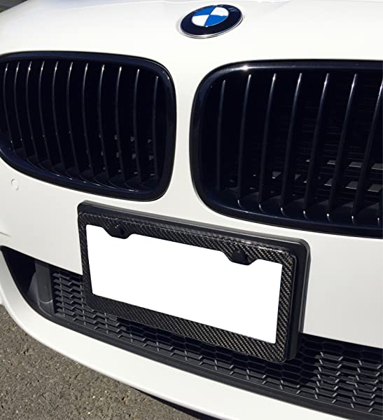 Carbon Fiber High Quality License Plate Frame 3D Weave - Aggressive Au –  Aggressive Automotive
