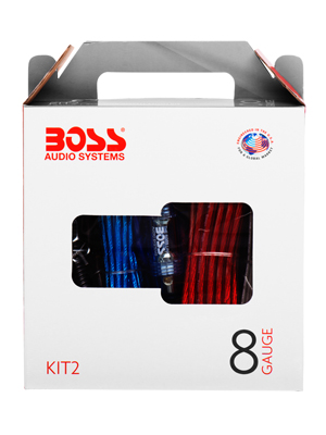 Boss Audio KIT-2 Complete 8 Gauge Amplifier Installation Kit :  Amazon.co.uk: Electronics & Photo