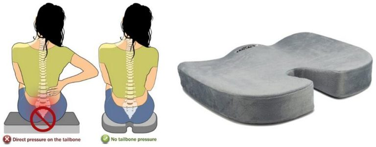 Aylio Coccyx Orthopedic Comfort Foam Seat Cushion - 2020's Reviews |  Orthopedic seat cushion, Seat cushions, Pillow reviews