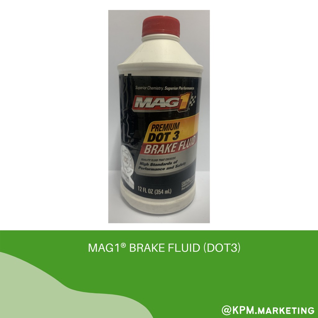 MAG 1 DOT-3 Premium Brake Fluid 12oz (354ml) #122 | Shopee Philippines