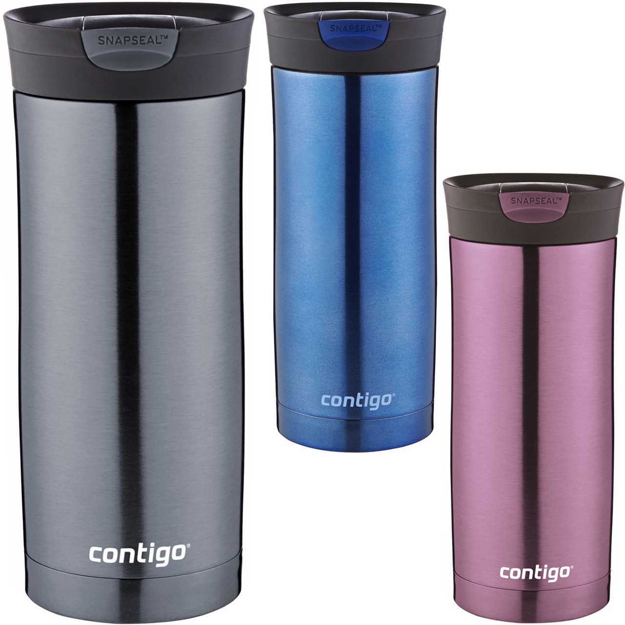 Contigo Couture 14oz Stainless Steel Autoseal Vacuum-Insulated Coffee  Travel Mug | Coffee travel, Thermal travel mug, Vacuum insulated