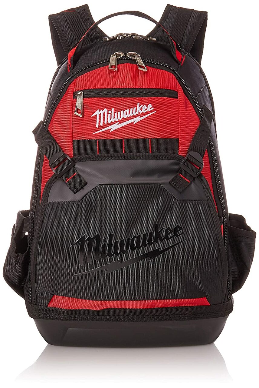 Milwaukee Jobsite Backpack — 15 13/32in.W x 7 1/4in.D x 24 13/32in.H,  Model# 48-22-8200