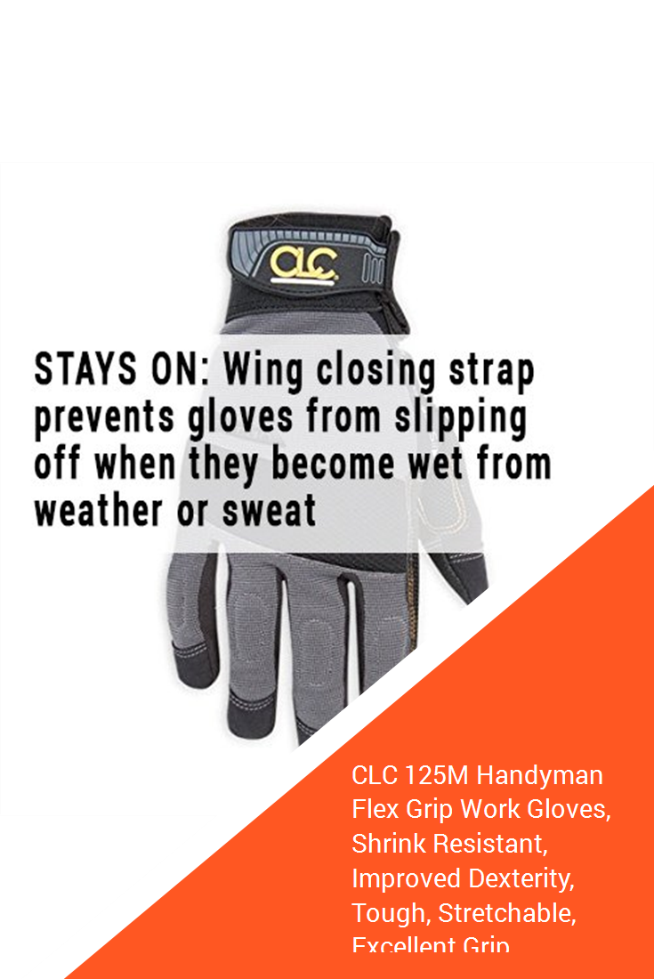 Business & Industrial Industrial Work Gloves Shrink Resistant CLC 125M  Handyman Flex Grip Work Gloves Improved Dexterity, studio-in-fine.fr