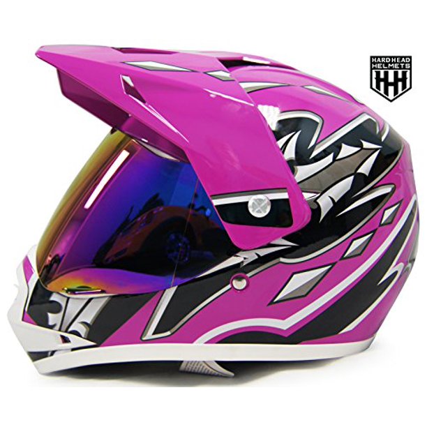 HHH DOT Youth Helmet for Dirtbike ATV Motocross MX Offroad Motorcyle Helmet  with Visor- Buy Online in Angola at angola.desertcart.com. ProductId :  61713080.