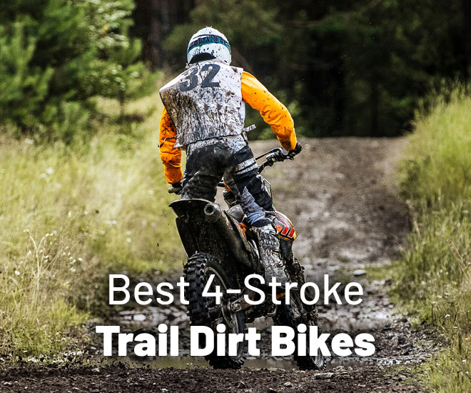 5 Best 4-Stroke Trail Dirt Bikes (Updated 2021) - MotoShark.com