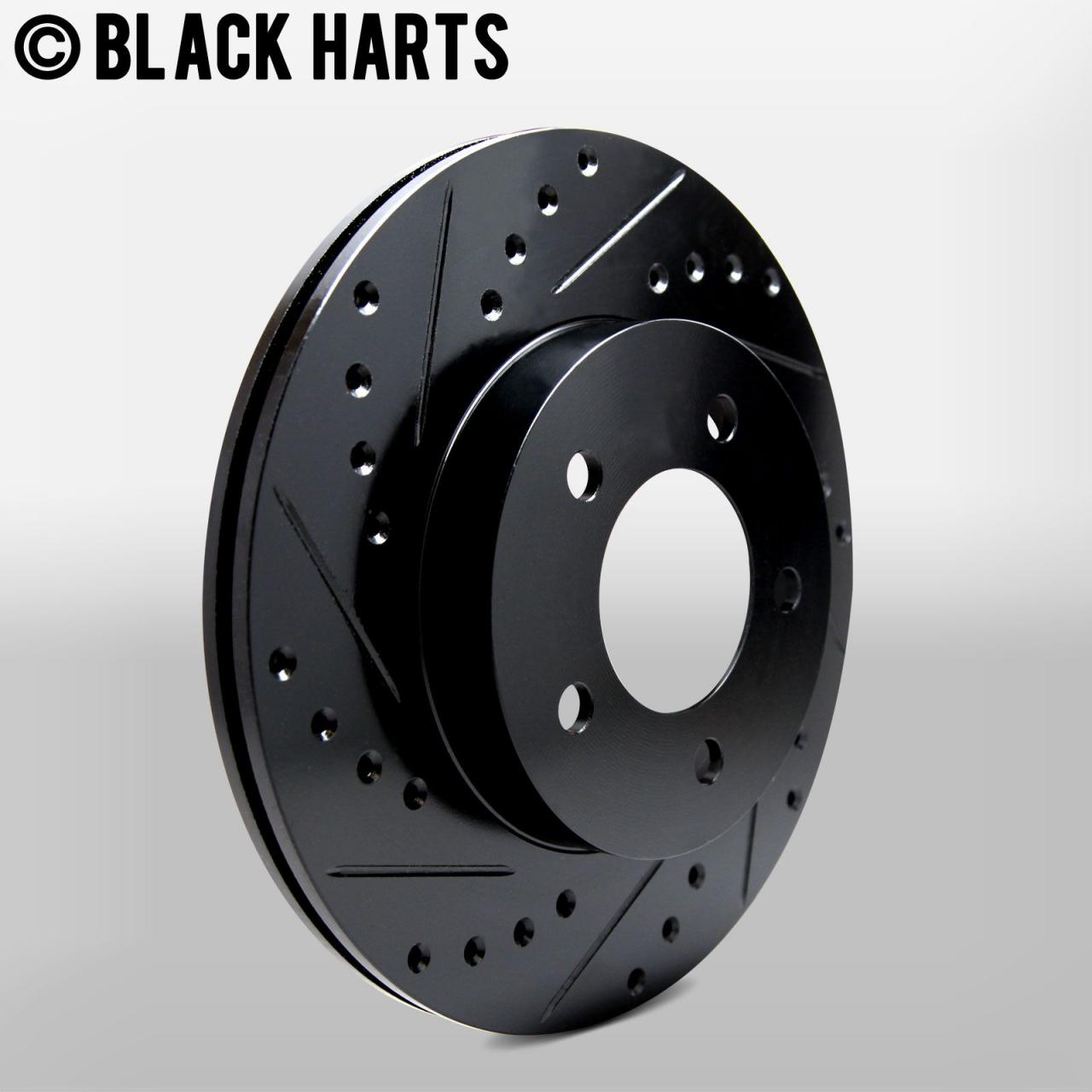 Auto Parts & Accessories Car & Truck Parts 1358 CERAMIC Pads Platinum Hart * DRILLED & SLOTTED* Brake Rotors FRONT KIT