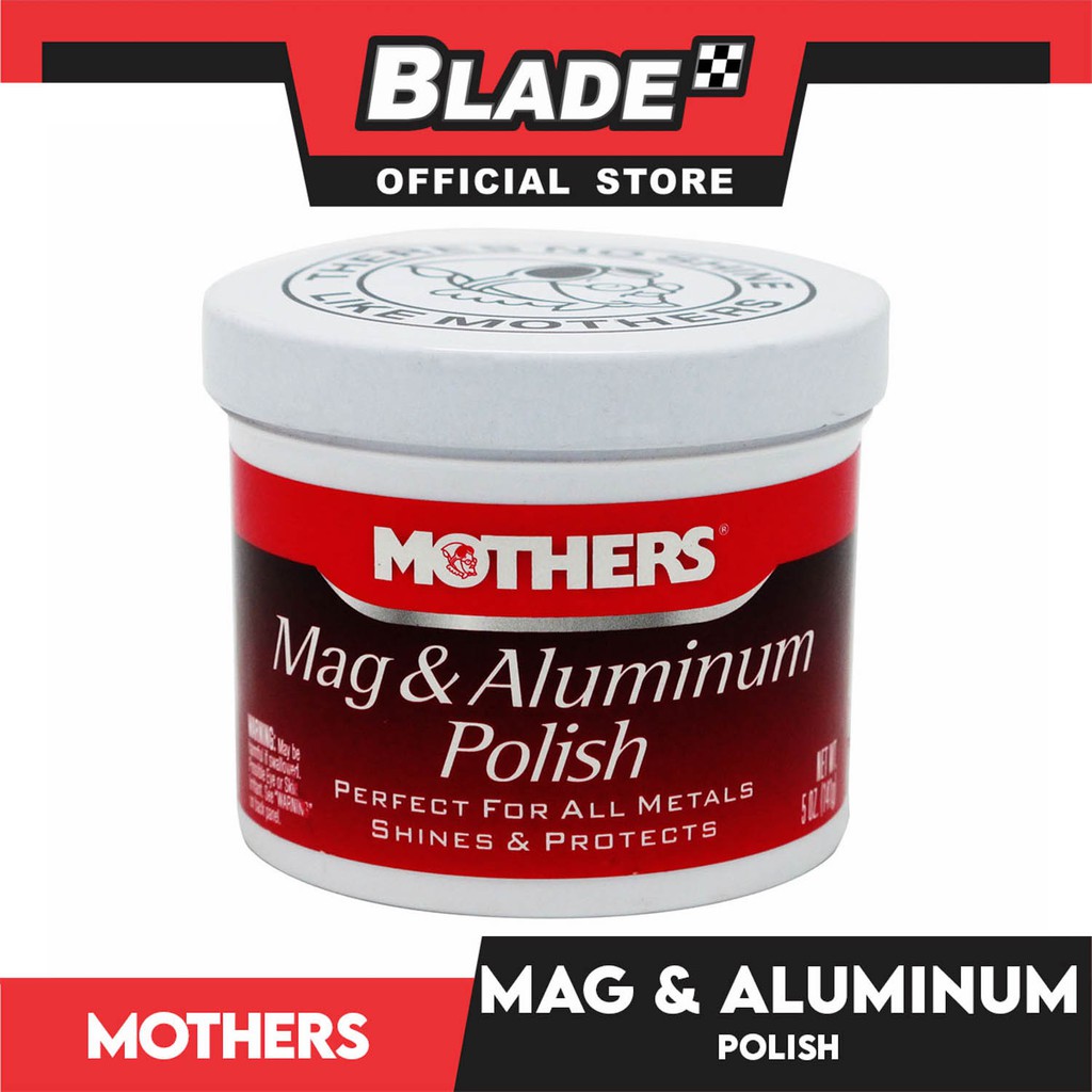 Mothers 05100 Mag and Aluminum Polish 5oz | Shopee Philippines