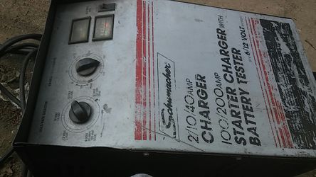 Schumacher Se-4022 2/10/40/200 Amp Manual Wheeled Battery Charger for Sale  in El Monte, CA - OfferUp
