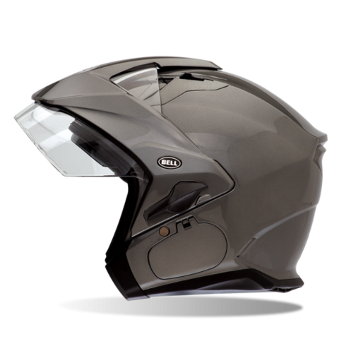 Bell Mag-9 Street Helmet, Street Helmet, Bell, Titanium Color - Langston  Motorsports | Open face helmets, Open face motorcycle helmets, Cruiser motorcycle  helmet
