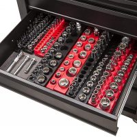 Olsa Tools Portable Premium Quality Magnetic Socket Organizer