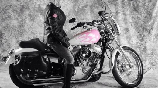 I love my 04 Harley Davidson Sportster. It's pearly white with pink flames  and has over 10,000 Swarovski crystals on it. My ride starts with ThrottleX  Batteries…