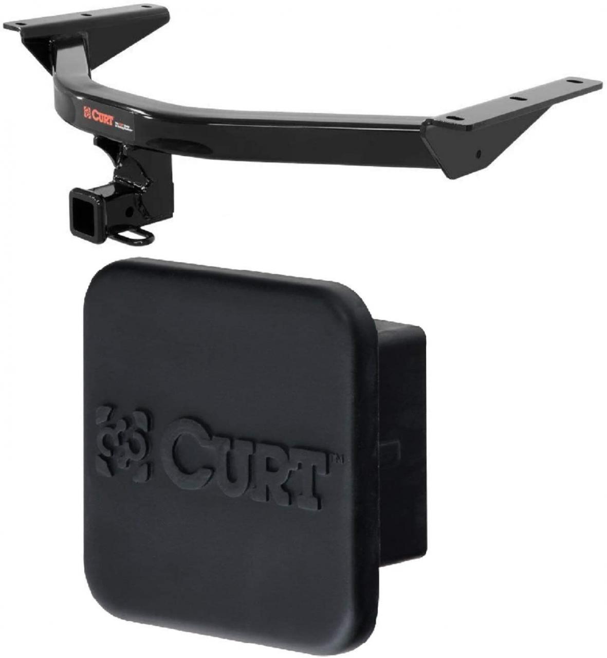 Buy Curt 13146 22272 Class 3 Trailer Hitch with 2 Inch Receiver and 2 Inch  Rubber Hitch Tube Cover Bundle for 16-20 Honda Pilot and 14-20 Acura MDX  Online in Turkey. B08D5DR6G9