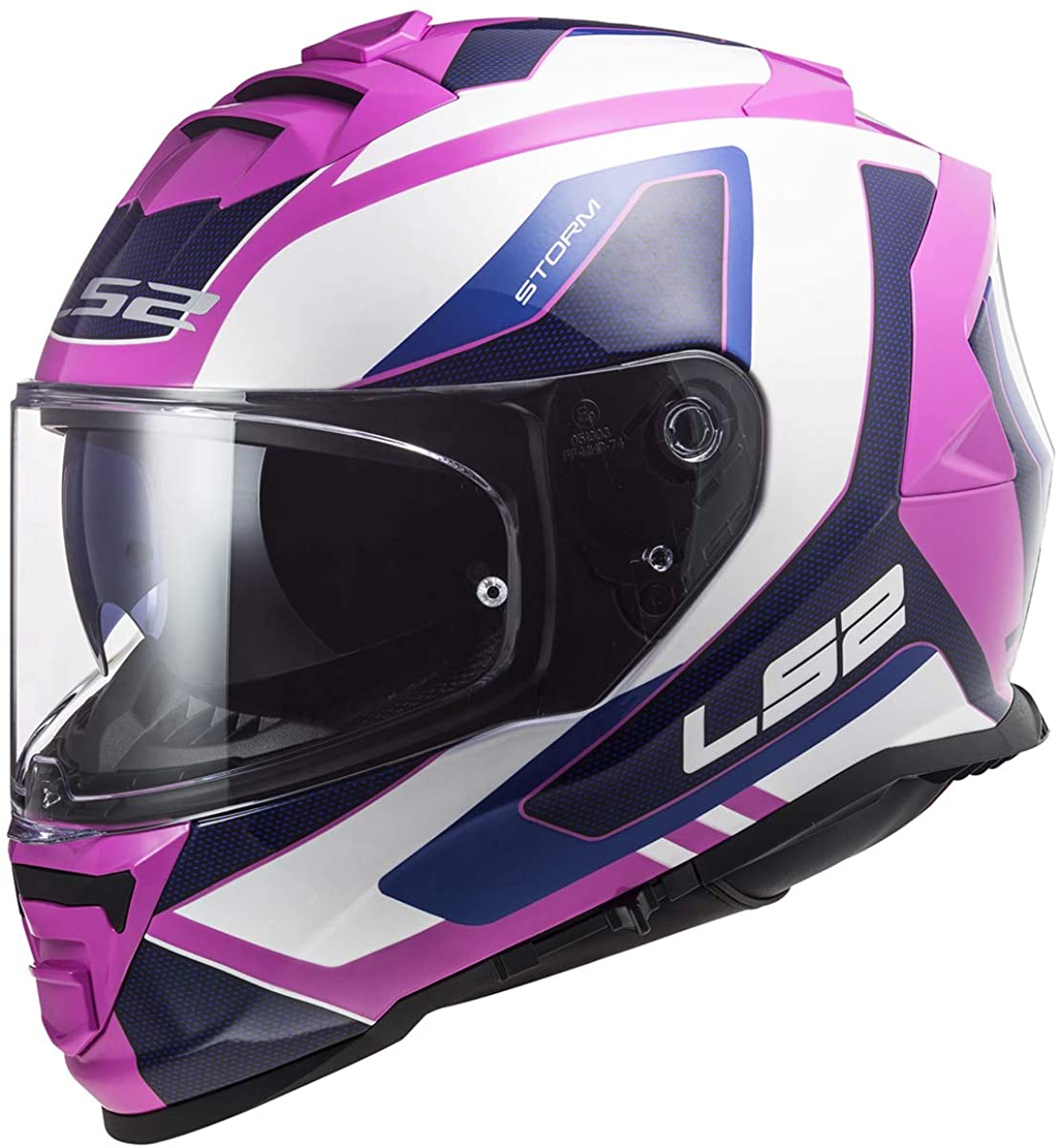 Buy LS2 Helmets Assault Techy Full Face Motorcycle Helmet W/SunShield  (Gloss White/Pink - X-Small) Online in Taiwan. B08JQNJF4D