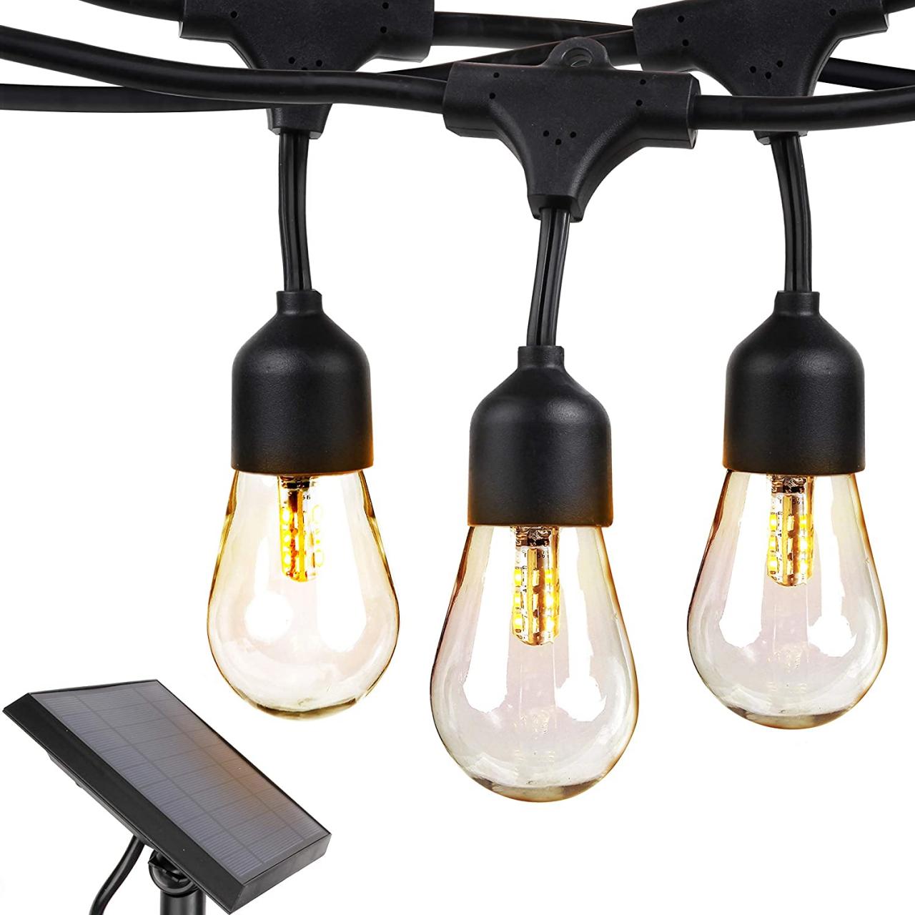 Buy Brightech Ambience Pro - Outdoor Edison String Lights - Dimmable  Vintage Filament Bulbs Create Old Time Bistro Ambience On Your Patio -  Commercial Grade Weatherproof - 48 Ft Market Lights Online in Hong Kong.  B010MOFFGM