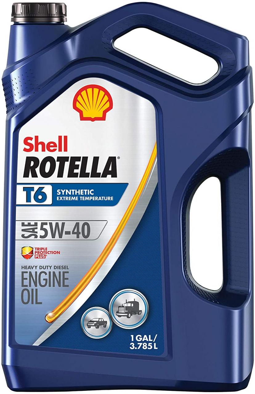 Buy Shell Rotella T6 Full Synthetic 5W-40 Diesel Engine Oil (1-Gallon,  Single Pack, New Packaging) Online in Hong Kong. B087XRBPLK