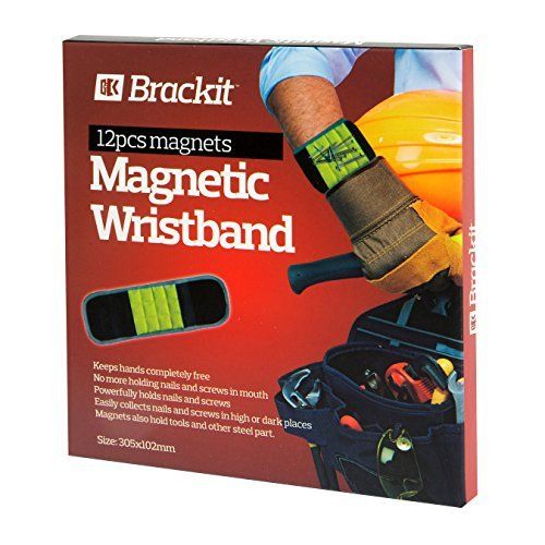 MagnoGrip 311-090 Magnetic Wristband - Sports Wristbands - Amazon.com |  Nails and screws, Super strong magnets, Strong magnet
