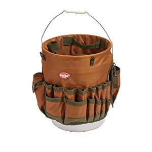NoCry Heavy Duty Bucket Organiser - with 35 Pockets, 5 Tool Loops, and Tape  Hook/Strap : Amazon.co.uk: DIY & Tools