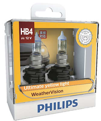 WeatherVision Headlight bulb 9006WVS2 | Philips