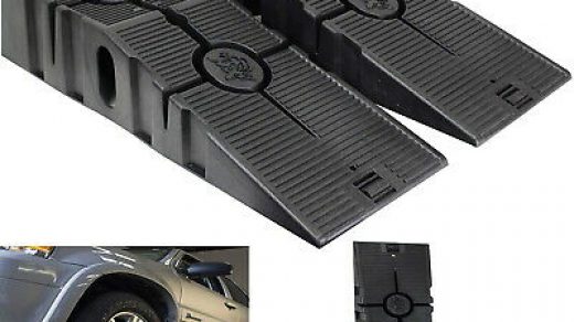 discount ramps 6009-v2 low profile plastic car service ramps