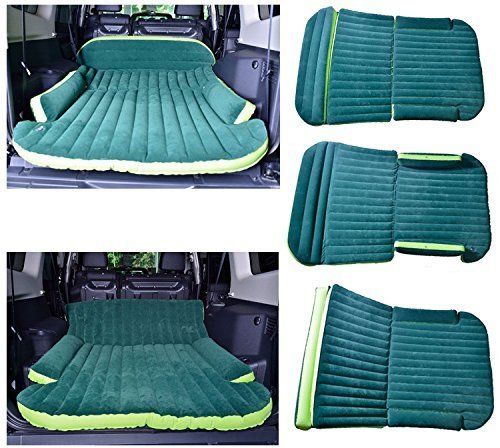 Amazon.com: Wolfwill SUV Dedicated Mobile Cushion Extended Travel Mattress  Air Bed Inflatable Thicker Back Seat … | Inflatable bed, Air mattress  camping, Car travel