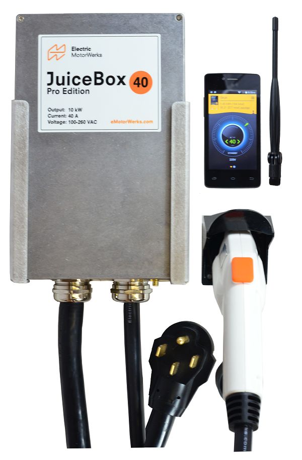 JuiceBox Pro 40 Amp / 10kW Electric Vehicle Charging Station | Electric  vehicle charging, Electric vehicle charging station, Electric car charging