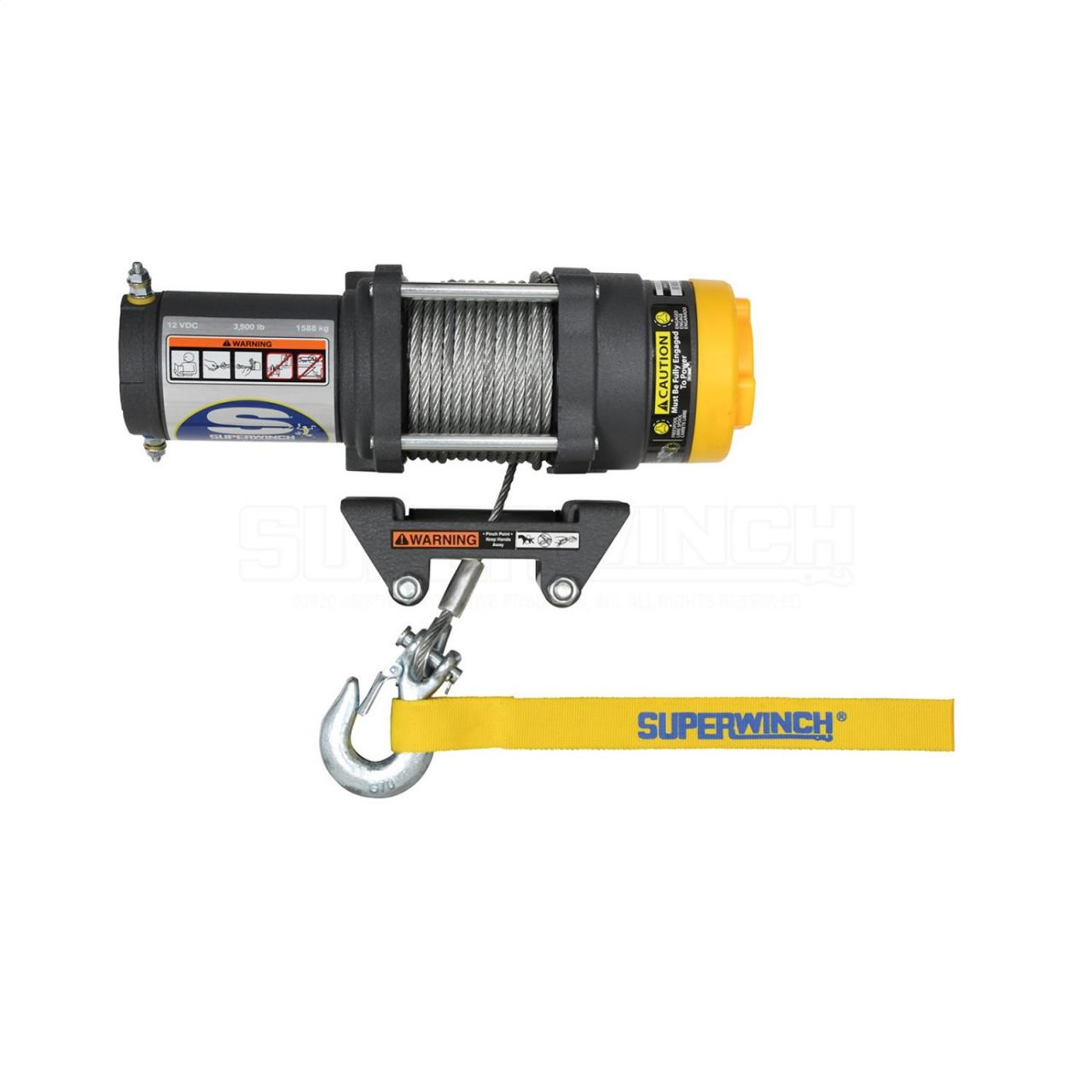 Terra 35 12V Wire Rope Winch