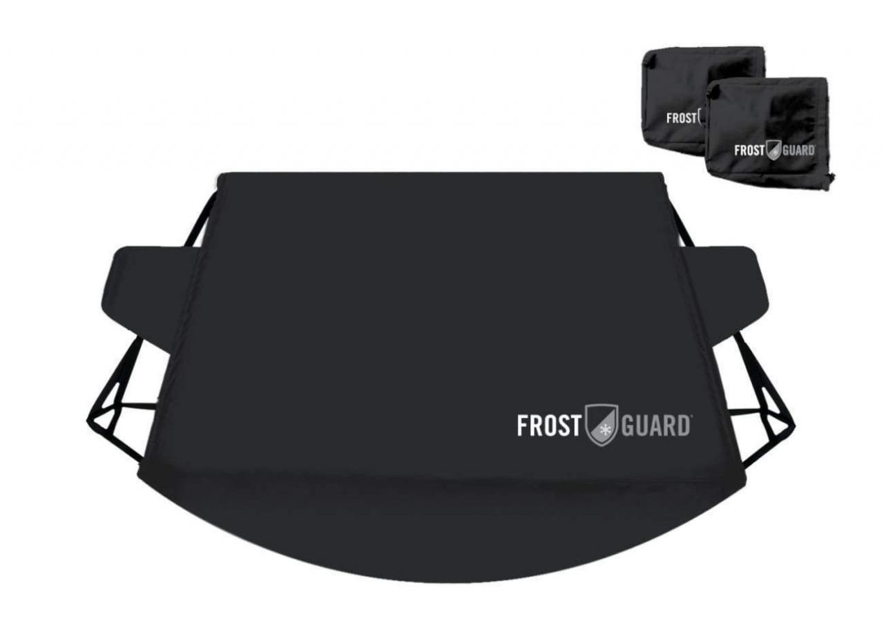 FrostGuard NFL Premium Winter Windshield Cover for Snow, Frost and Ice -  Cold Weather Protection for Your Vehicle Standard - 60