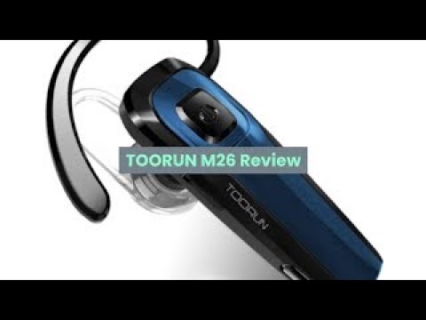 TOORUN M26 Bluetooth Headset V4.1 with Noise Cancelling Mic - Blue